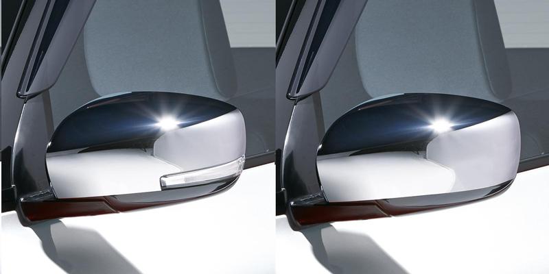 Chromed Door Mirror Cover Set - Swift 2017-2024